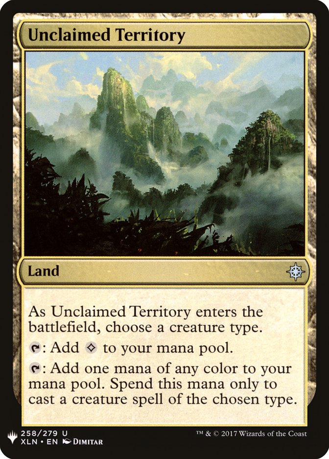 Unclaimed Territory [Mystery Booster] | Good Games Cannington