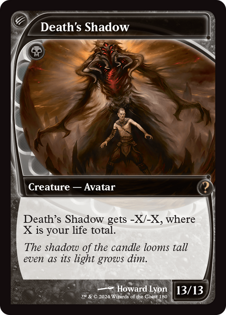 Death's Shadow (Future Sight) [Mystery Booster 2] | Good Games Cannington