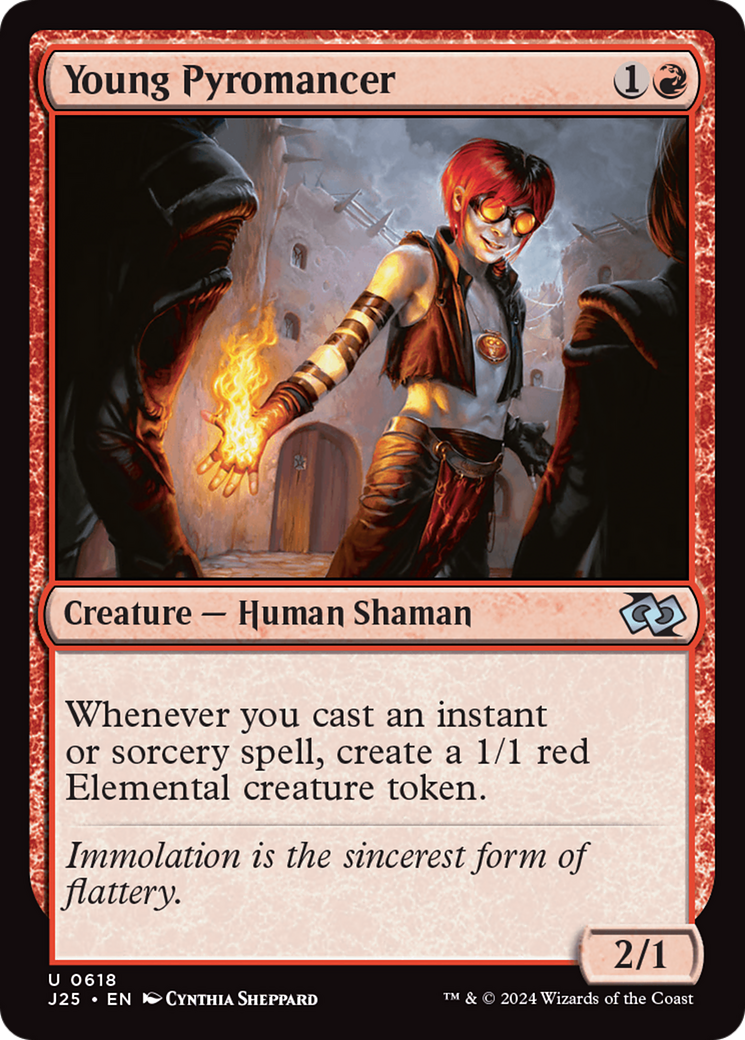 Young Pyromancer [Foundations Jumpstart] | Good Games Cannington