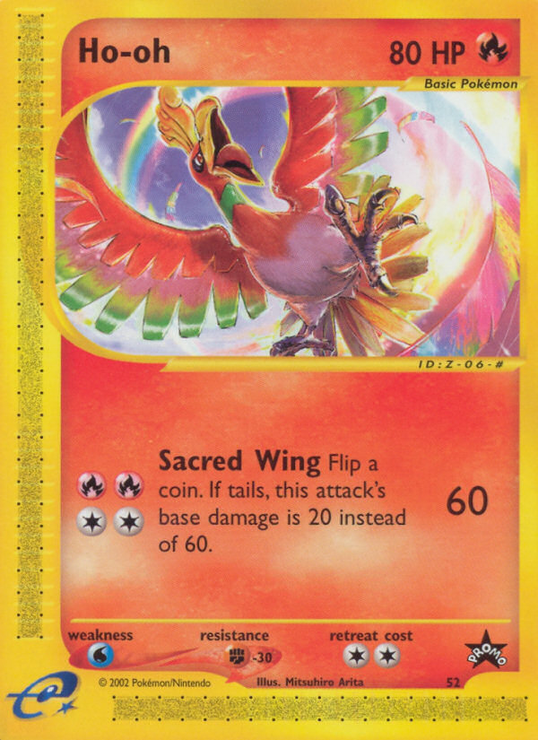 Ho-oh (52) [Wizards of the Coast: Black Star Promos] | Good Games Cannington