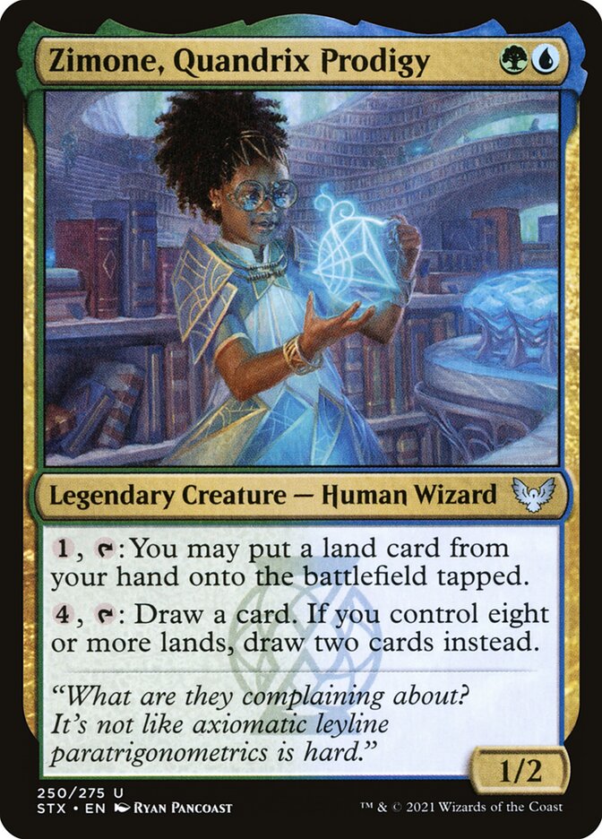 Zimone, Quandrix Prodigy 250 (Strixhaven: School of Mages)  | Good Games Cannington