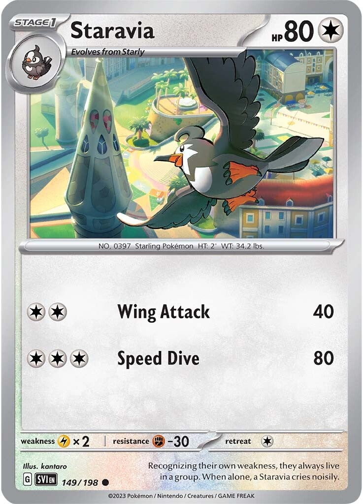 Staravia (149/198) [Scarlet & Violet: Base Set] | Good Games Cannington