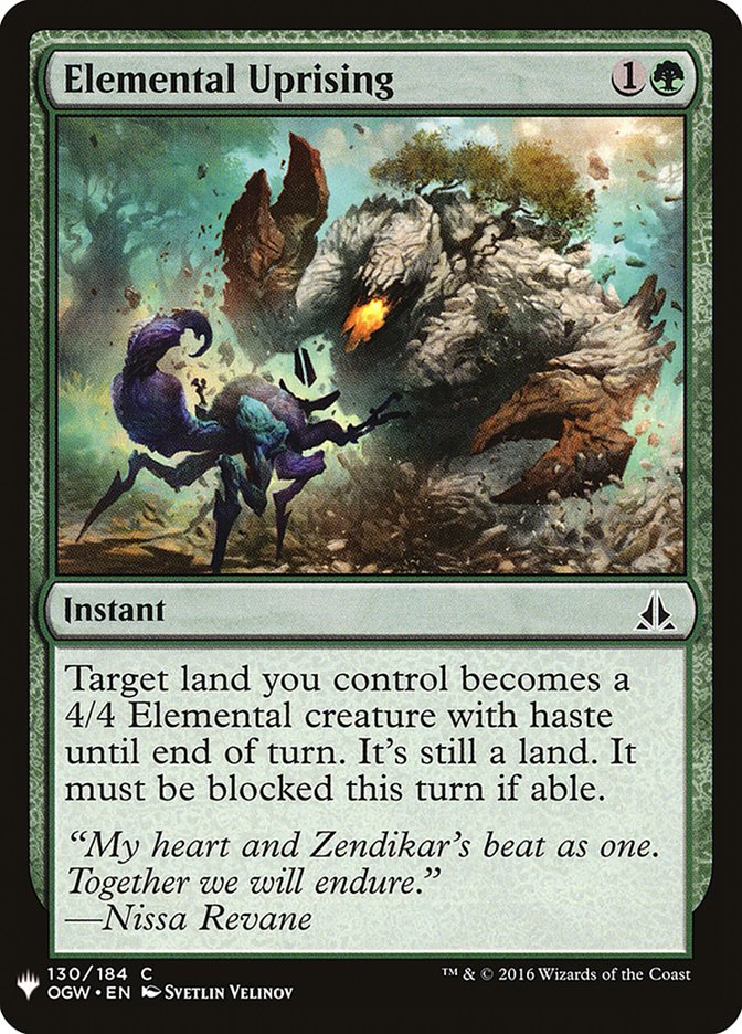 Elemental Uprising [Mystery Booster] | Good Games Cannington