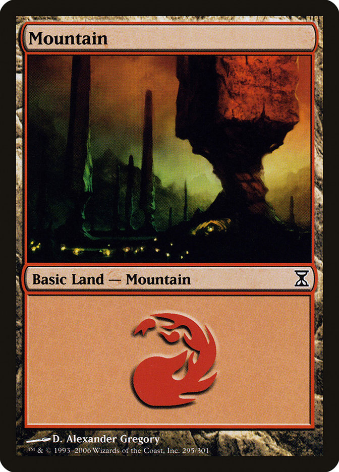 Mountain (295) [Time Spiral] | Good Games Cannington