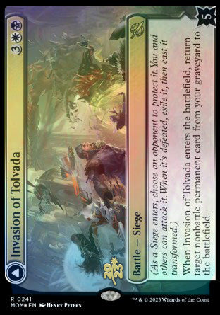 Invasion of Tolvada // The Broken Sky [March of the Machine Prerelease Promos] | Good Games Cannington