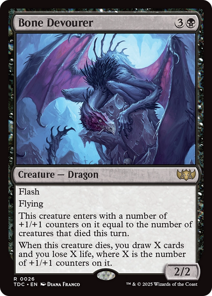 Bone Devourer [Tarkir: Dragonstorm Commander] | Good Games Cannington