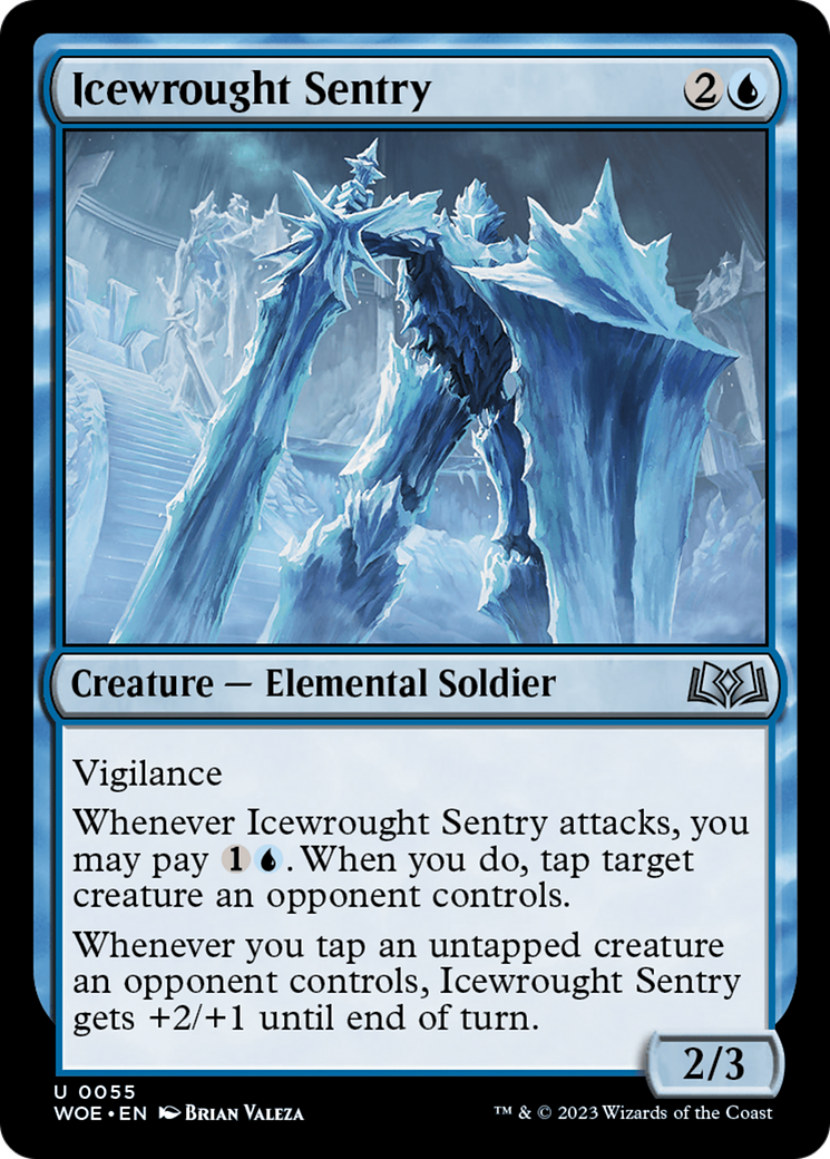 Icewrought Sentry [Wilds of Eldraine] | Good Games Cannington
