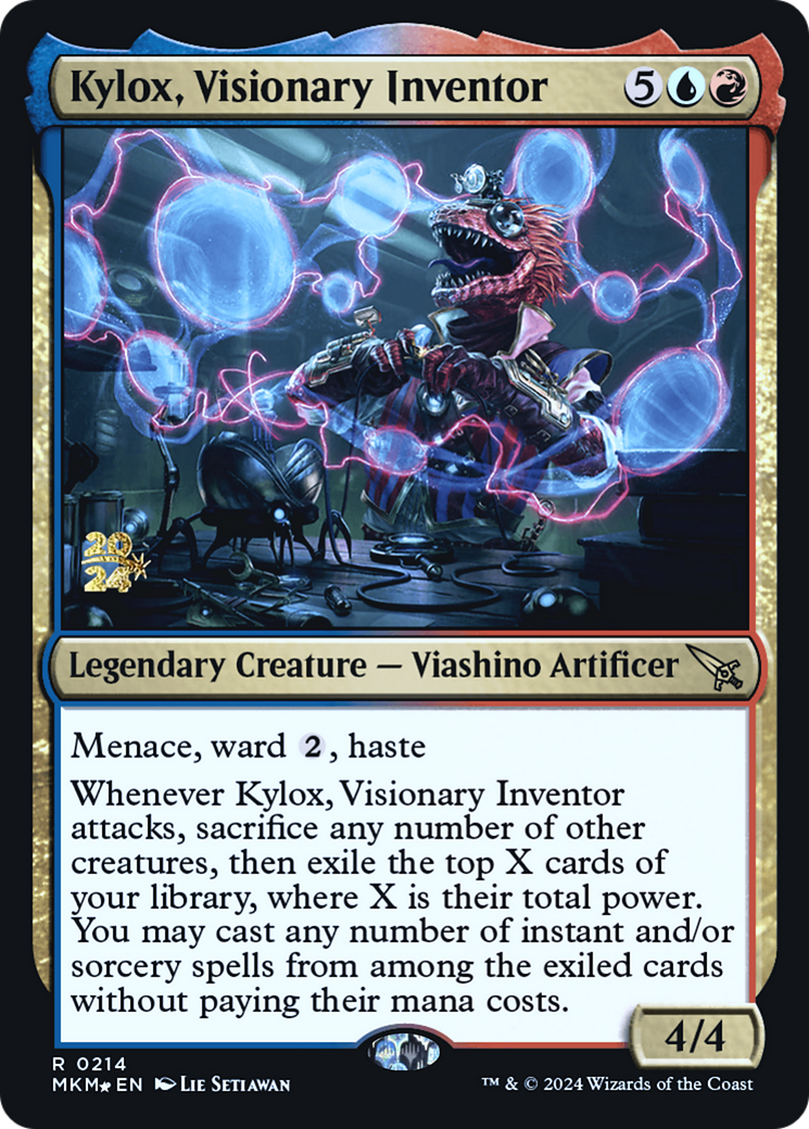 Kylox, Visionary Inventor [Murders at Karlov Manor Prerelease Promos] | Good Games Cannington