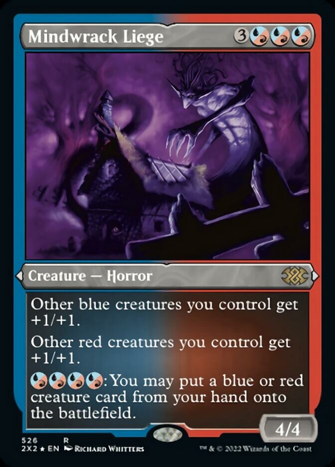 Mindwrack Liege (Foil Etched) [Double Masters 2022] | Good Games Cannington