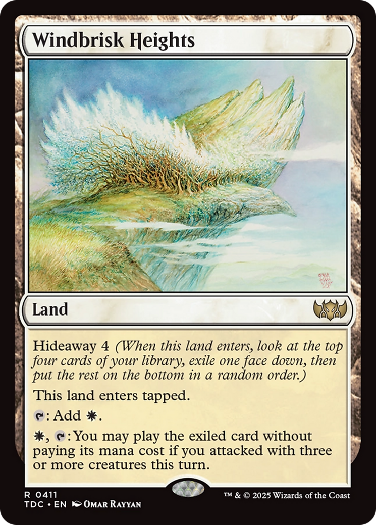 Windbrisk Heights [Tarkir: Dragonstorm Commander] | Good Games Cannington