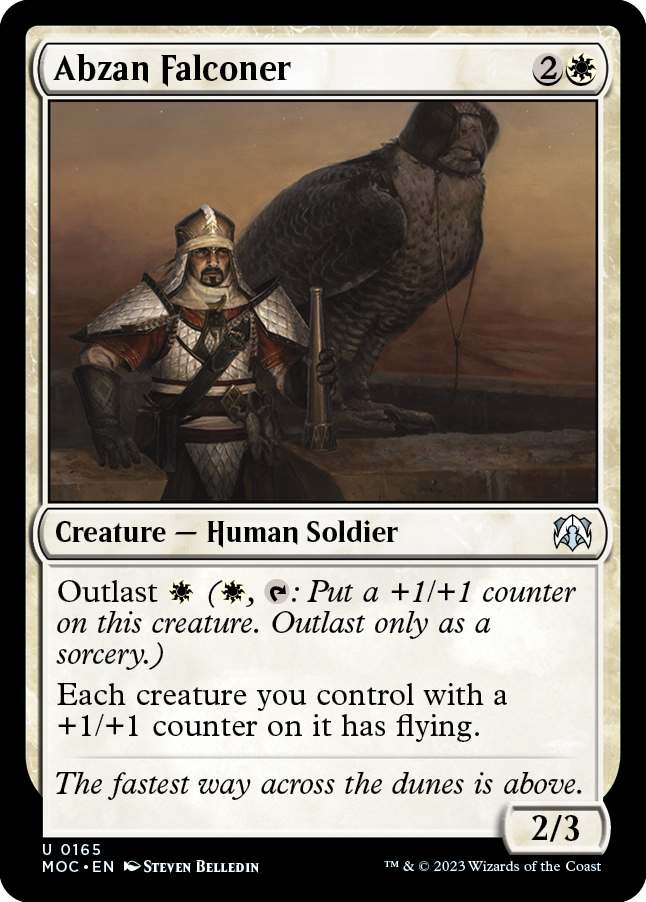 Abzan Falconer [March of the Machine Commander] | Good Games Cannington