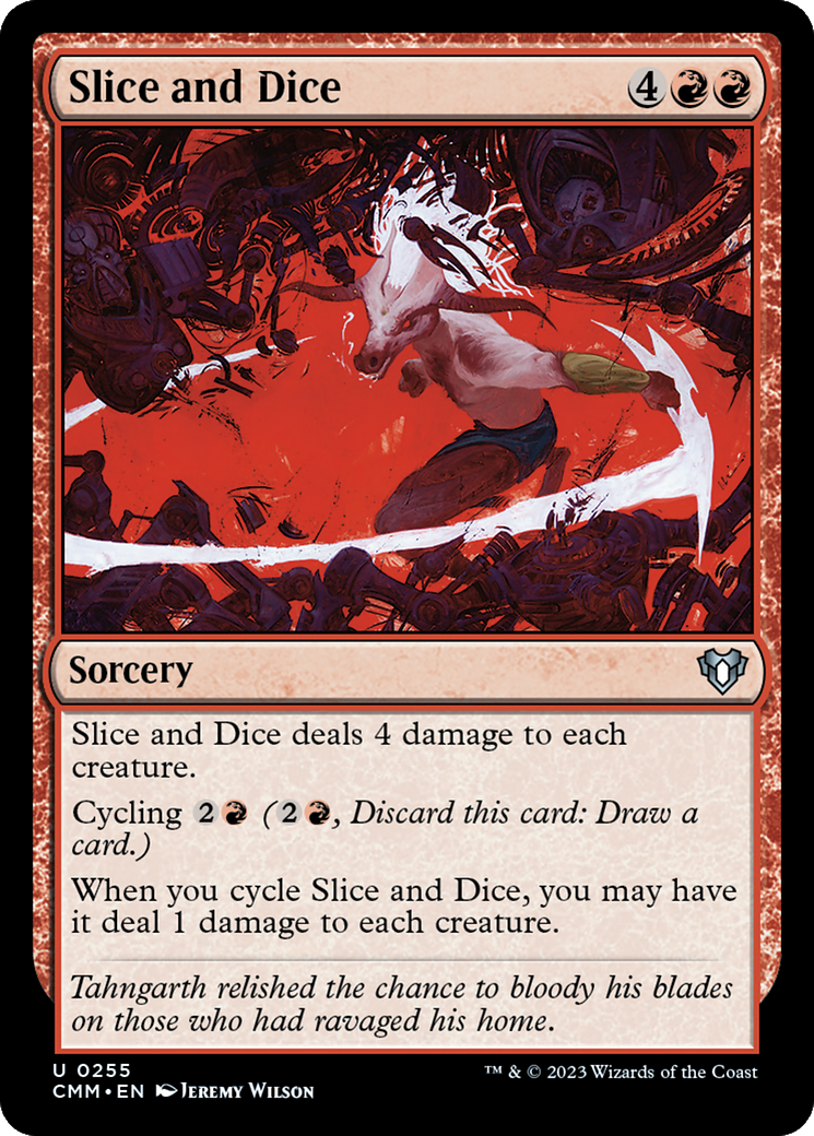 Slice and Dice [Commander Masters] | Good Games Cannington