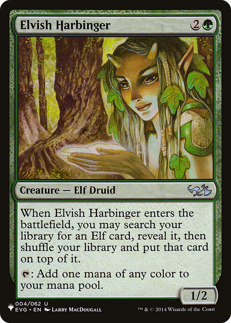Elvish Harbinger [The List] | Good Games Cannington