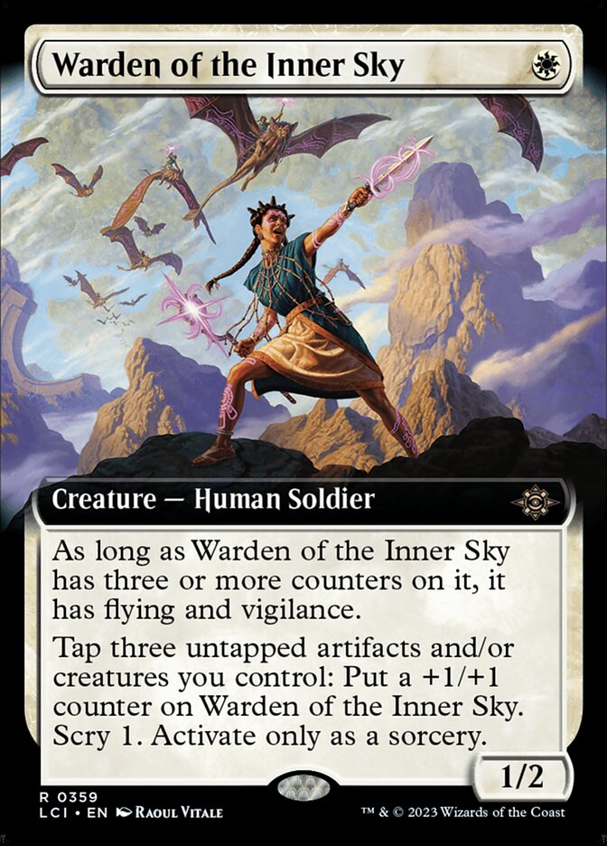 Warden of the Inner Sky (Extended Art) [The Lost Caverns of Ixalan] | Good Games Cannington
