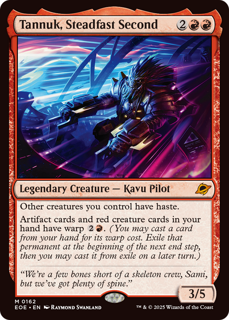 Tannuk, Steadfast Second [Edge of Eternities] | Good Games Cannington