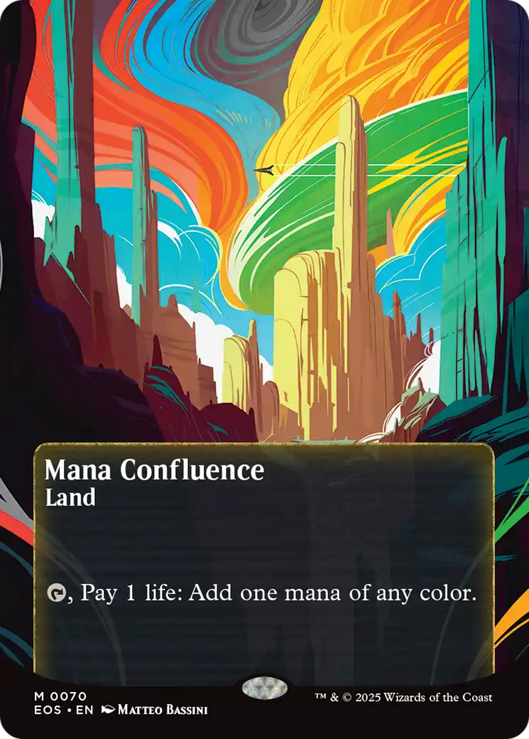 Mana Confluence (0070) (Borderless) [Edge of Eternities: Stellar Sights] | Good Games Cannington