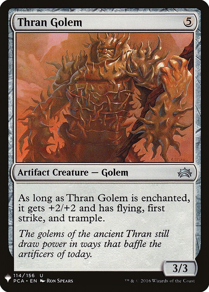 Thran Golem [Mystery Booster] | Good Games Cannington