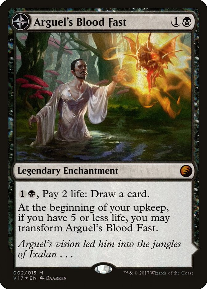 Arguel's Blood Fast // Temple of Aclazotz [From the Vault: Transform] | Good Games Cannington