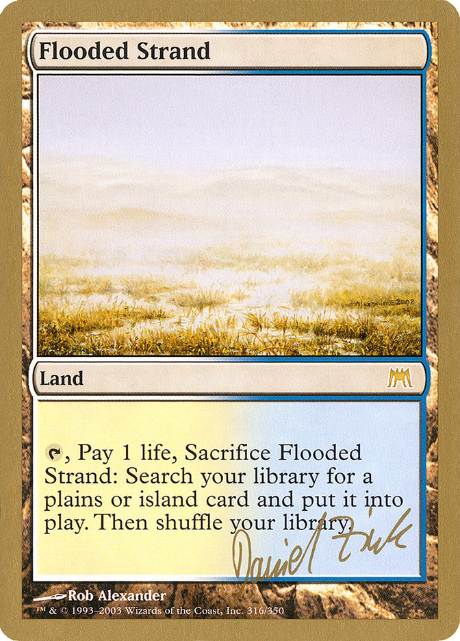 Flooded Strand (Daniel Zink) [World Championship Decks 2003] | Good Games Cannington