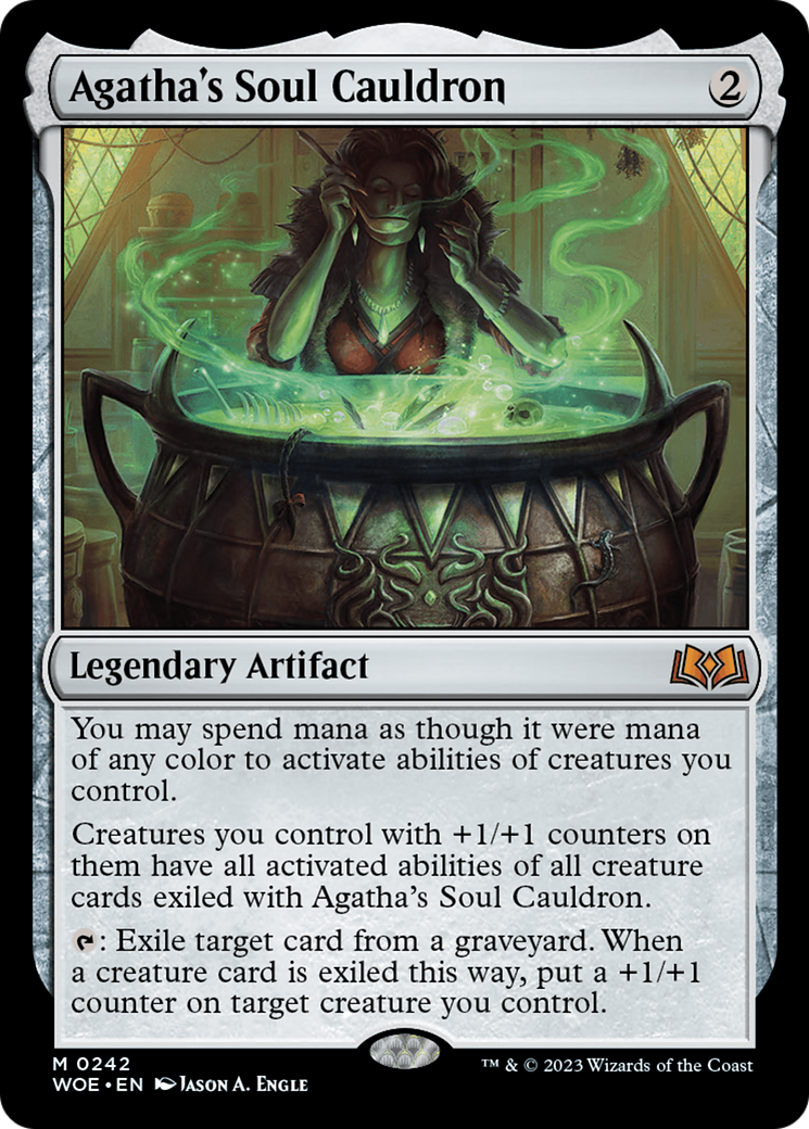 Agatha's Soul Cauldron [Wilds of Eldraine] | Good Games Cannington