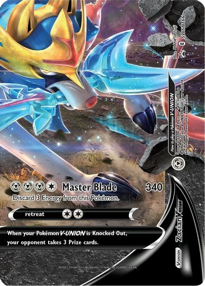 Zacian V-Union (SWSH166) [Sword & Shield: Black Star Promos] | Good Games Cannington
