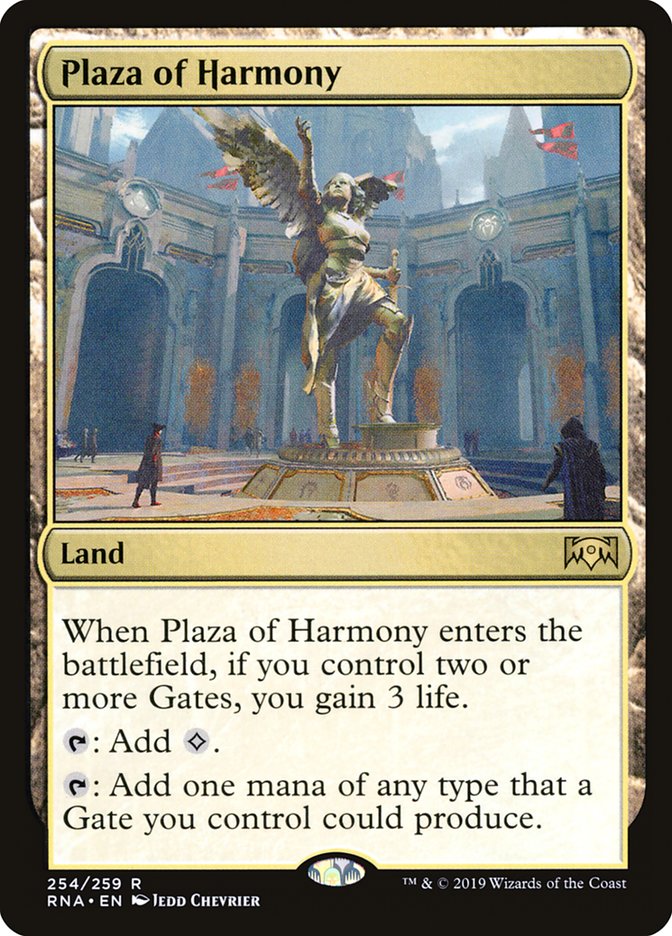 Plaza of Harmony 254/259 (Ravnica Allegiance)  | Good Games Cannington
