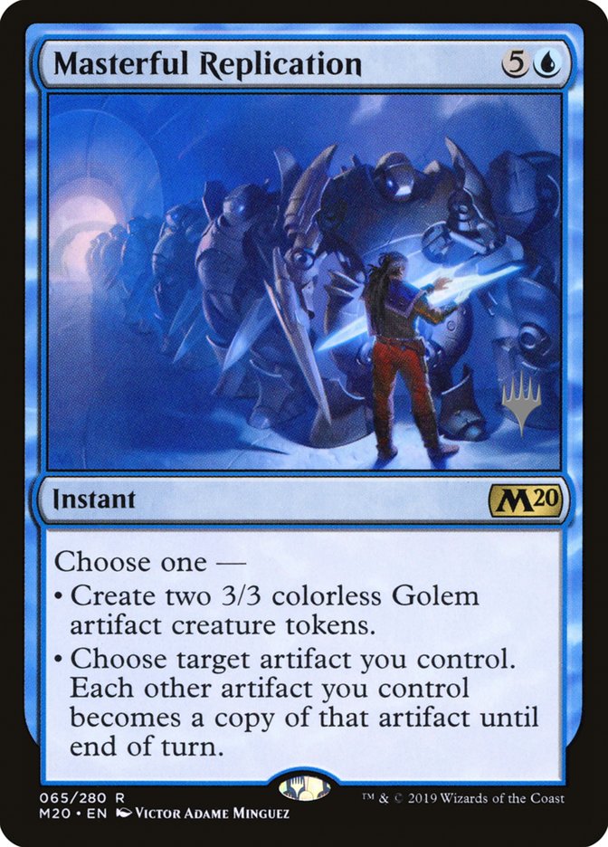 Masterful Replication (Promo Pack) [Core Set 2020 Promos] | Good Games Cannington