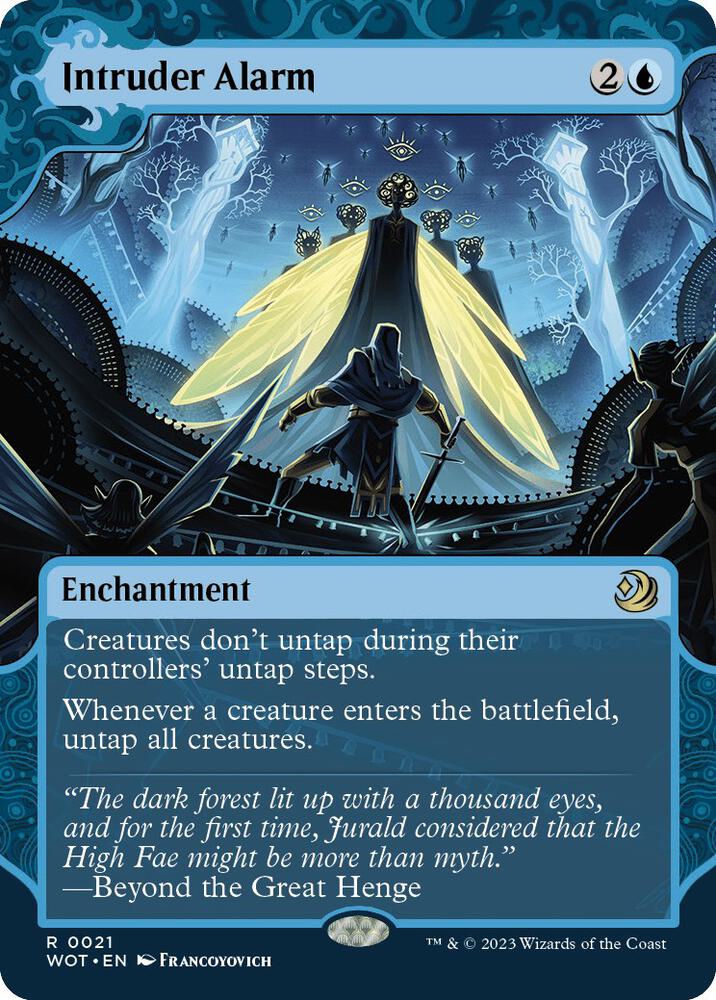 Intruder Alarm 21 (Wilds of Eldraine: Enchanting Tales)  - Foil | Good Games Cannington