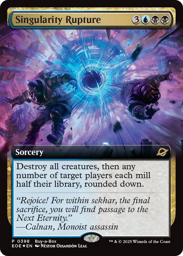 Singularity Rupture [Edge of Eternities Promo Pack] | Good Games Cannington