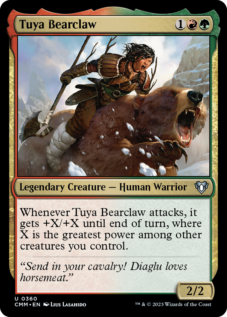 Tuya Bearclaw [Commander Masters] | Good Games Cannington
