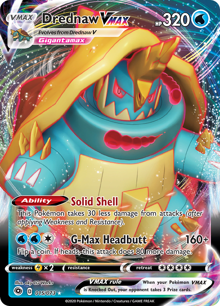 Drednaw VMAX (015/073) [Sword & Shield: Champion's Path] | Good Games Cannington
