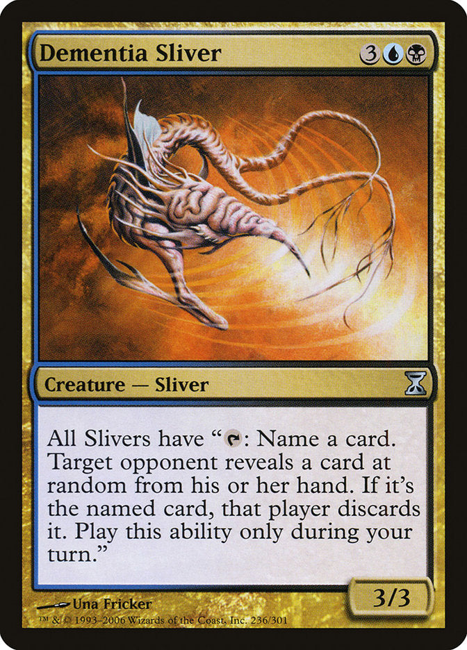 Dementia Sliver 236/301 (Time Spiral)  | Good Games Cannington