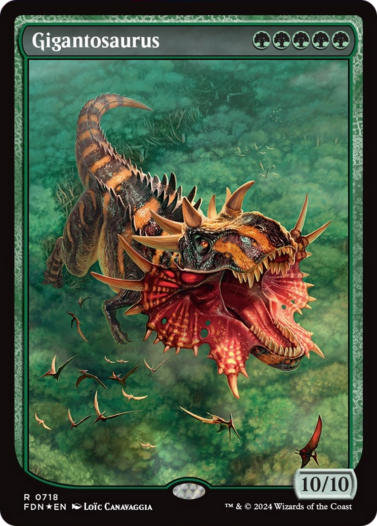 Gigantosaurus (Full Art) [Foundations] | Good Games Cannington