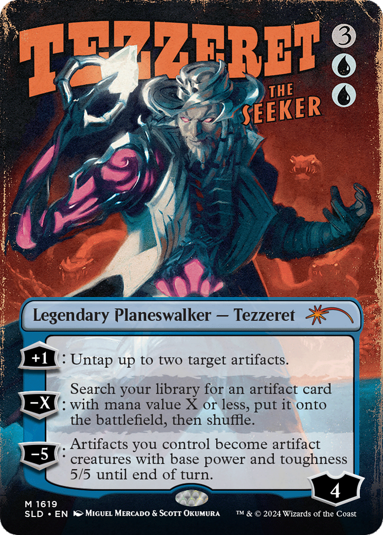 Tezzeret the Seeker (1619) [Secret Lair Drop Series] | Good Games Cannington