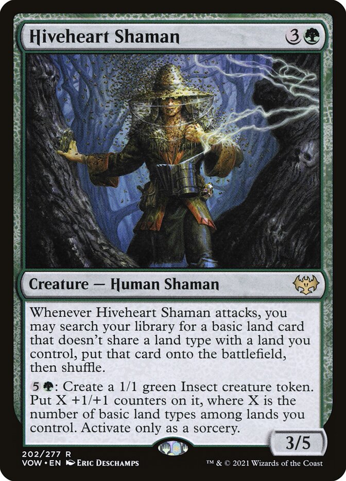 Hiveheart Shaman 202/277 (Innistrad: Crimson Vow)  - Foil | Good Games Cannington