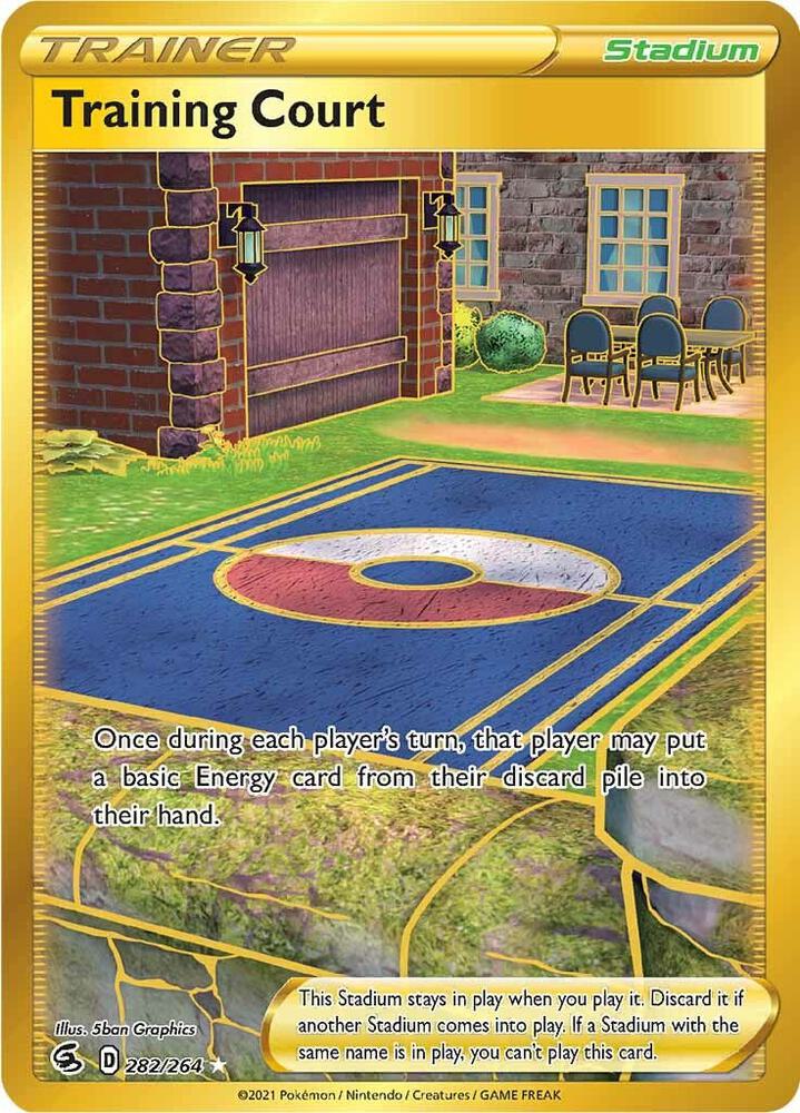 Training Court Secret 282/264 (SWSH08: Fusion Strike)  - Holofoil | Good Games Cannington