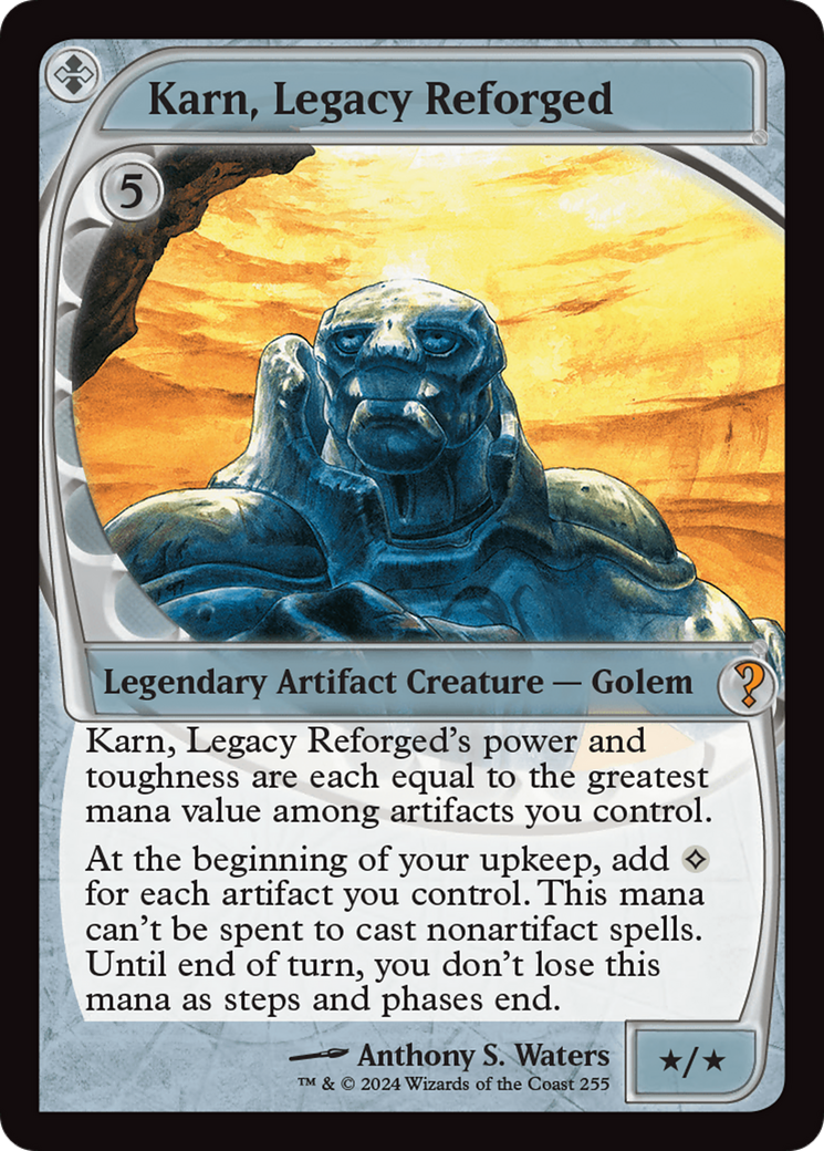 Karn, Legacy Reforged (Future Sight) [Mystery Booster 2] | Good Games Cannington