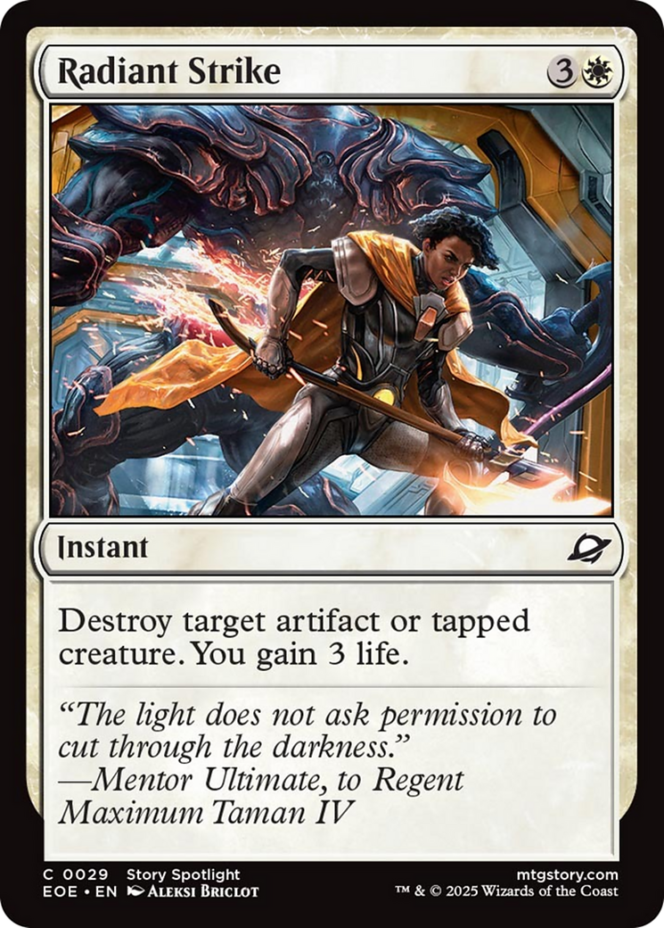Radiant Strike [Edge of Eternities] | Good Games Cannington