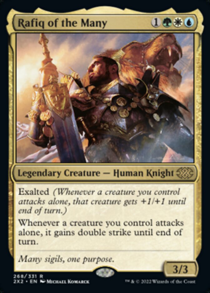 Rafiq of the Many [Double Masters 2022] | Good Games Cannington