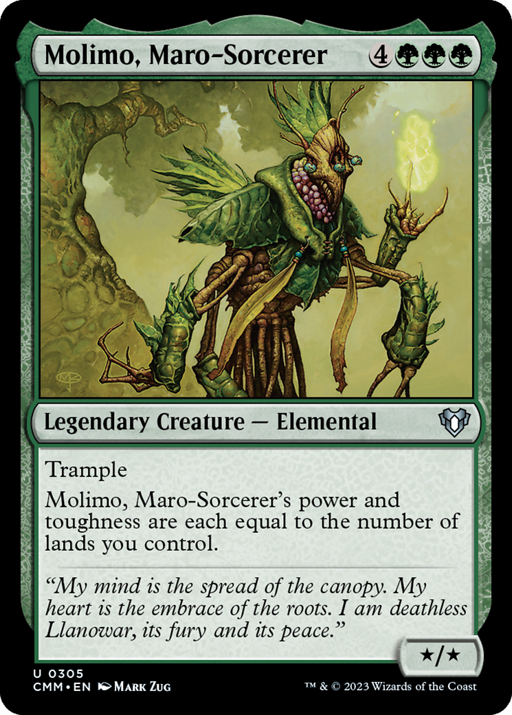 Molimo, Maro-Sorcerer [Commander Masters] | Good Games Cannington