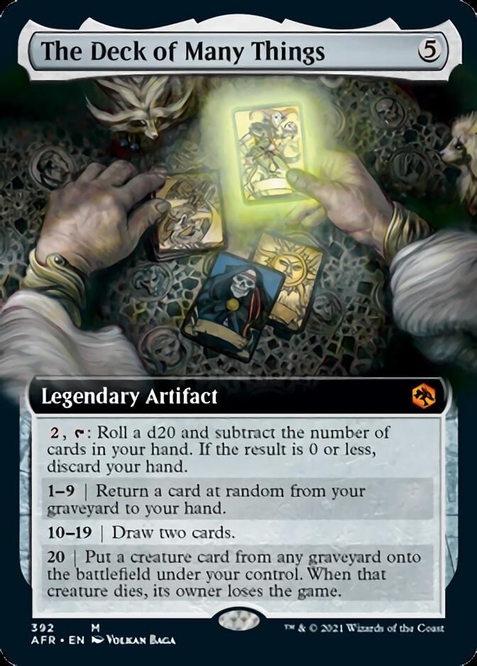 The Deck of Many Things (Extended Art) [Dungeons & Dragons: Adventures in the Forgotten Realms] | Good Games Cannington
