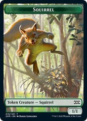 Squirrel // Thopter (008) Double-Sided Token [Double Masters Tokens] | Good Games Cannington