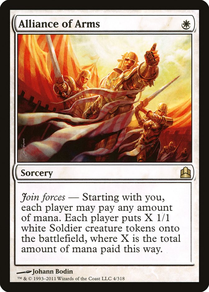 Alliance of Arms 4/318 (Commander)  | Good Games Cannington