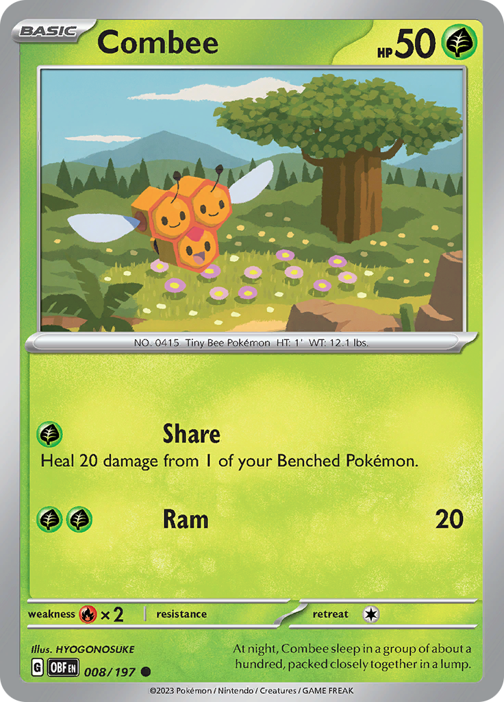 Combee (008/197) [Scarlet & Violet: Obsidian Flames] | Good Games Cannington