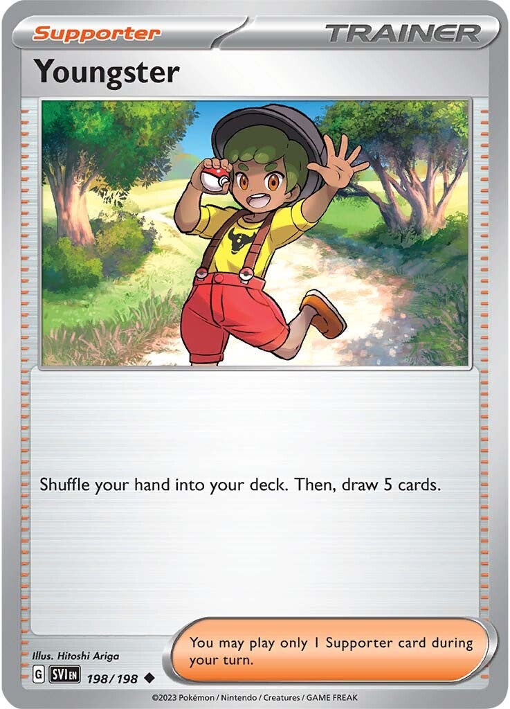 Youngster (198/198) [Scarlet & Violet: Base Set] | Good Games Cannington