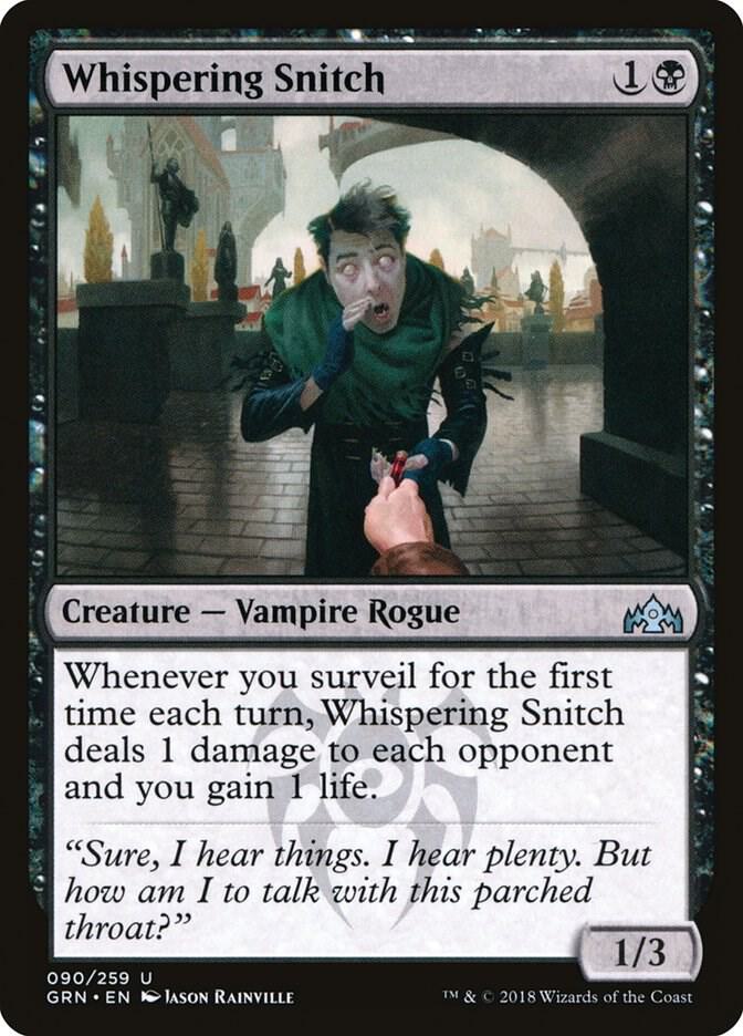Whispering Snitch 90 (Guilds of Ravnica)  | Good Games Cannington