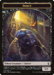 Labyrinth Guardian // Insect Double-Sided Token [Amonkhet Tokens] | Good Games Cannington