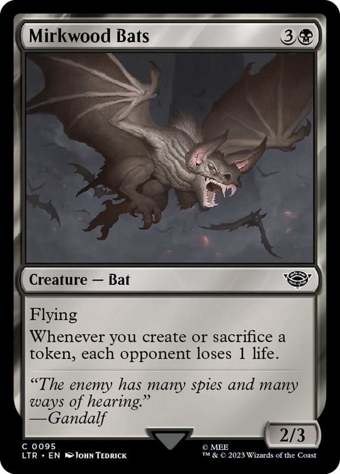 Mirkwood Bats 95 (Universes Beyond: The Lord of the Rings: Tales of Middle-earth)  | Good Games Cannington