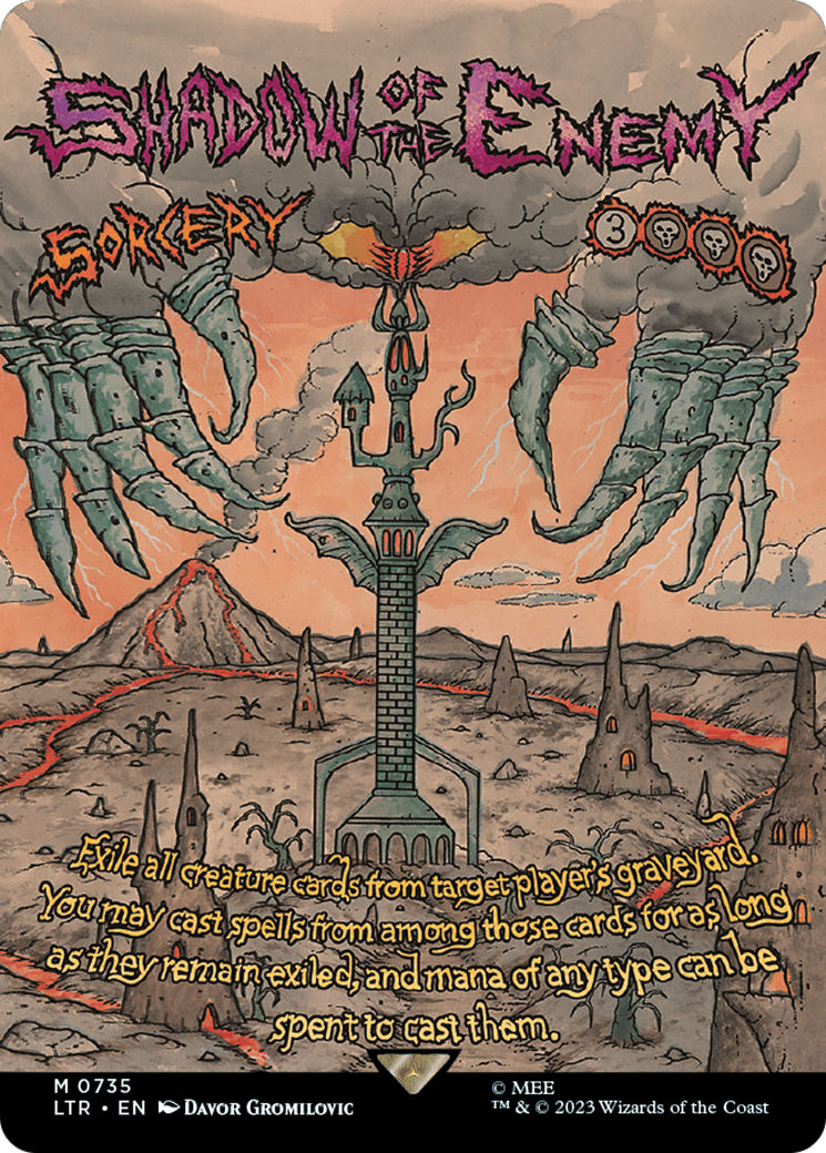 Shadow of the Enemy (Borderless Poster) [The Lord of the Rings: Tales of Middle-Earth] | Good Games Cannington