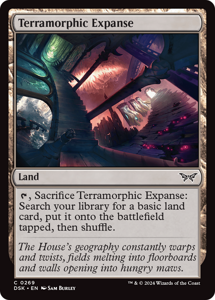 Terramorphic Expanse [Duskmourn: House of Horror] | Good Games Cannington